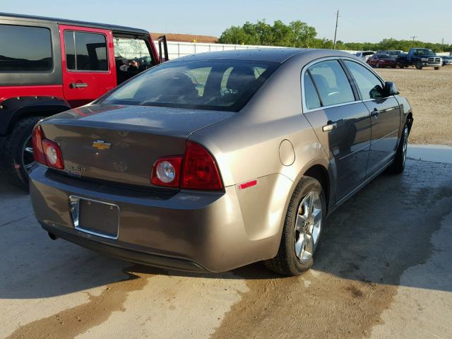 1G1ZC5EB4AF310441 - 2010 CHEVROLET MALIBU 1LT 灰色 照片 4