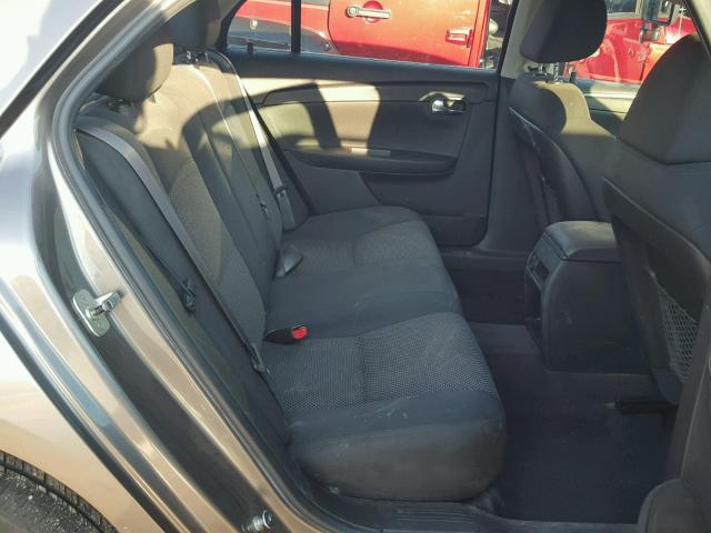 1G1ZC5EB4AF310441 - 2010 CHEVROLET MALIBU 1LT 灰色 照片 6