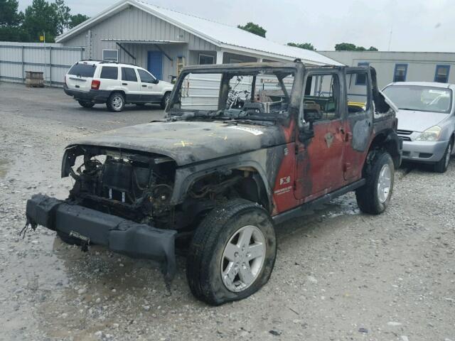 1J4GZ39169L711967 - 2009 JEEP WRANGLER U BURN photo 2