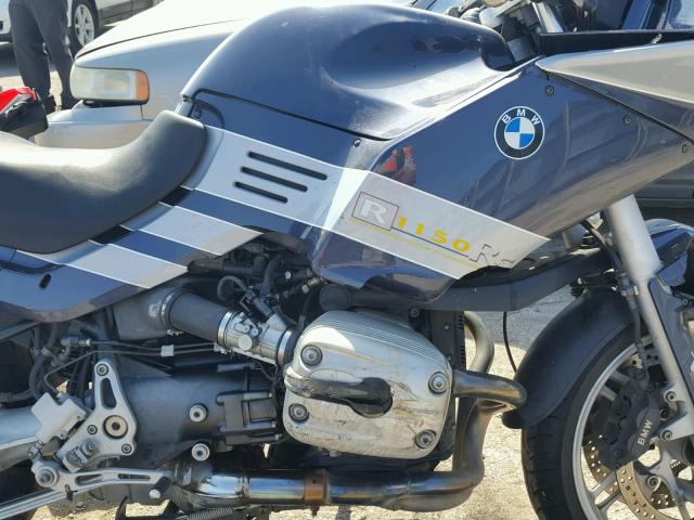 WB10498A54ZG70599 - 2004 BMW R1150 RS BLUE photo 7