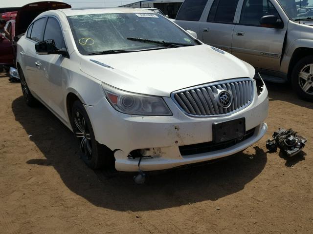 1G4GJ5G37CF282451 - 2012 BUICK LACROSSE T WHITE photo 1