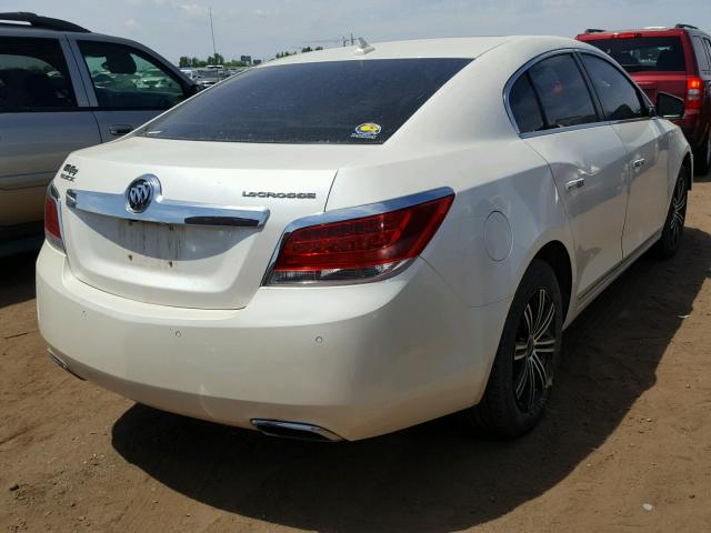 1G4GJ5G37CF282451 - 2012 BUICK LACROSSE T WHITE photo 4