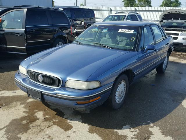 1G4HP52K7WH419186 - 1998 BUICK LESABRE CU BLUE photo 2