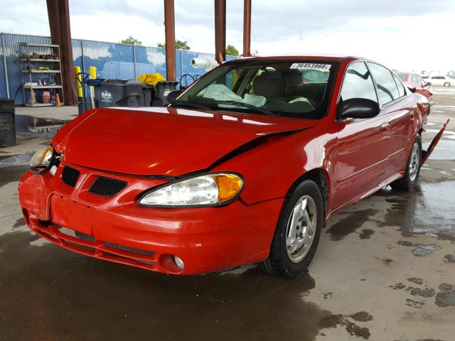 1G2NF52F63C328596 - 2003 PONTIAC GRAND AM S Qırmızı foto 2