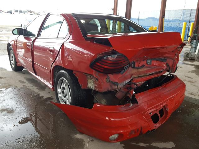 1G2NF52F63C328596 - 2003 PONTIAC GRAND AM S Qırmızı foto 3