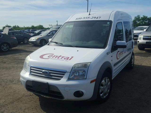 NM0KS9BN6BT057964 - 2011 FORD TRANSIT CO WHITE photo 2