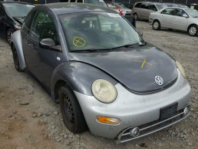3VWCK21C62M413341 - 2002 VOLKSWAGEN NEW BEETLE ნაცრისფერი ფოტო 1
