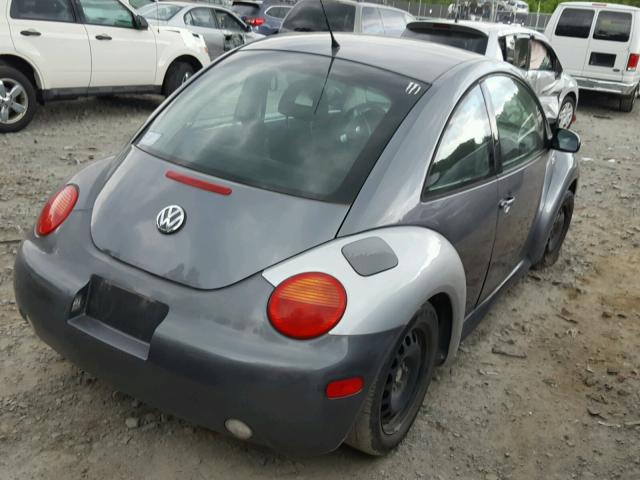 3VWCK21C62M413341 - 2002 VOLKSWAGEN NEW BEETLE GRAY photo 4