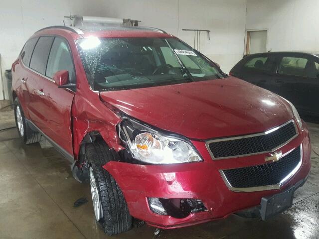 1GNKRJED8CJ275153 - 2012 CHEVROLET TRAVERSE 2 BURGUNDY photo 1