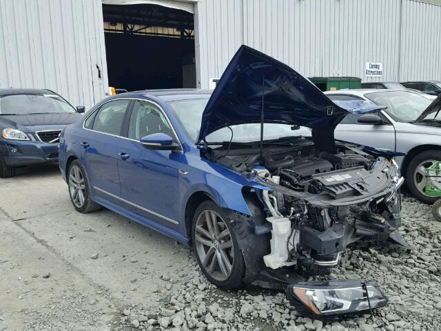 1VWDT7A33HC036704 - 2017 VOLKSWAGEN PASSAT R-L BLUE photo 1