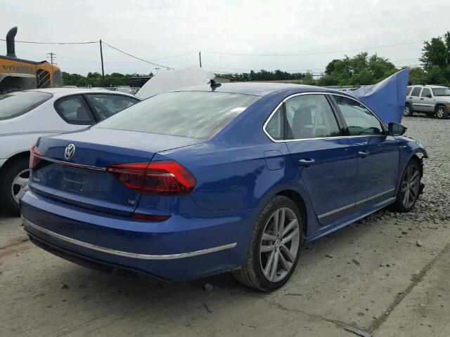 1VWDT7A33HC036704 - 2017 VOLKSWAGEN PASSAT R-L BLUE photo 4