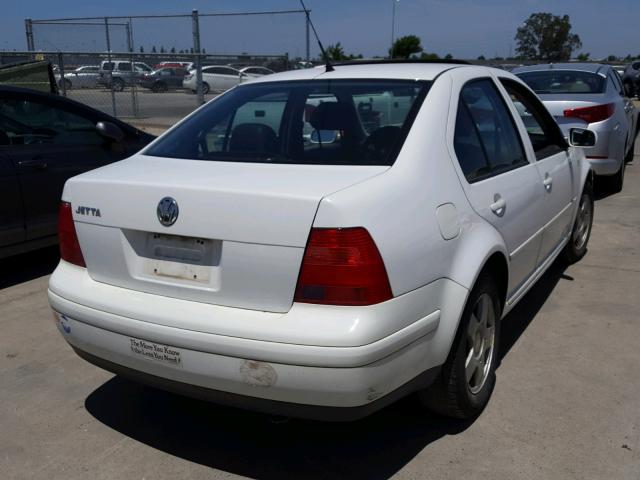 3VWSK69M42M142005 - 2002 VOLKSWAGEN JETTA GLS WHITE photo 4