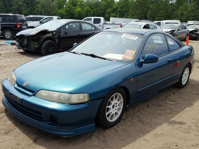 JH4DC2387SS007250 - 1995 ACURA INTEGRA GS BLUE photo 2