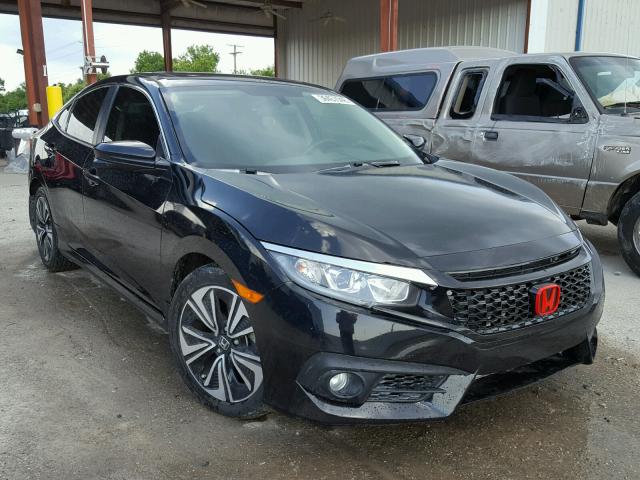 19XFC1F3XGE016393 - 2016 HONDA CIVIC EX შავი ფოტო 1