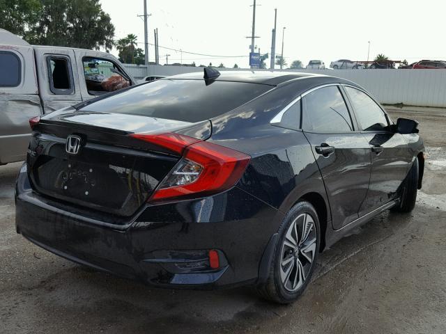19XFC1F3XGE016393 - 2016 HONDA CIVIC EX შავი ფოტო 4