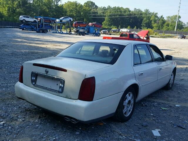 1G6KD54Y63U118449 - 2003 CADILLAC DEVILLE WHITE photo 4