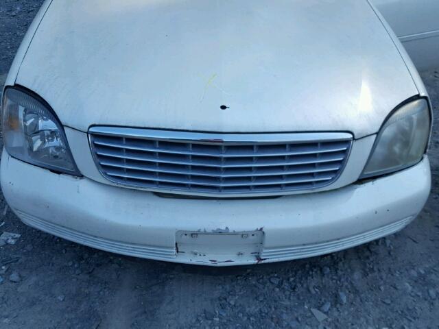 1G6KD54Y63U118449 - 2003 CADILLAC DEVILLE WHITE photo 7