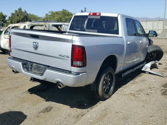 1C6RR7MT3ES146342 - 2014 RAM 1500 SPORT SILVER photo 4