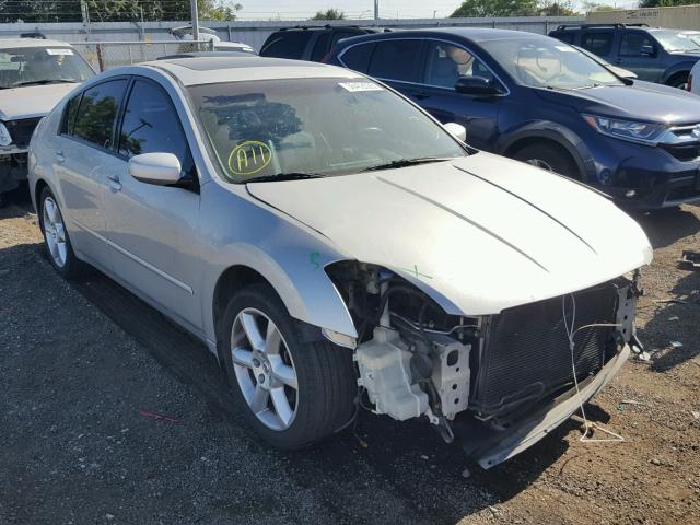 1N4BA41E44C855351 - 2004 NISSAN MAXIMA SE SILVER photo 1