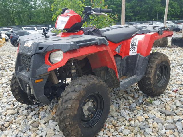 4XASEE571HA626893 - 2017 POLARIS SPORTSMAN RED photo 2