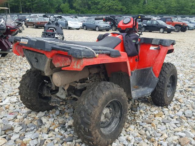 4XASEE571HA626893 - 2017 POLARIS SPORTSMAN RED photo 4