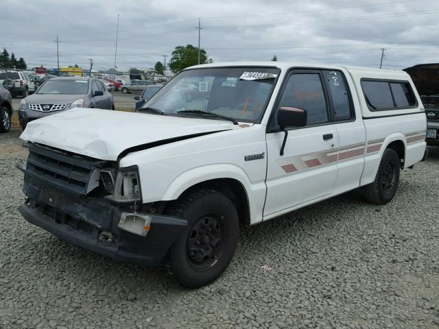 JM2UF3147L0894162 - 1990 MAZDA B2600 CAB WHITE photo 2