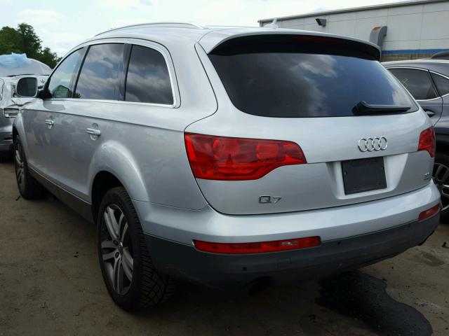 WA1BY74L88D043742 - 2008 AUDI Q7 3.6 QUA SILVER photo 3