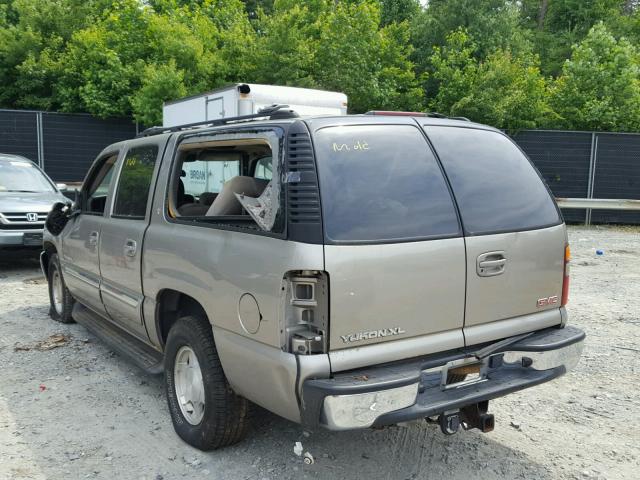 1GKEC16Z93J232222 - 2003 GMC YUKON XL C GOLD photo 3