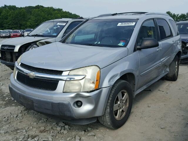 2CNDL73FX56120237 - 2005 CHEVROLET EQUINOX LT SILVER photo 2