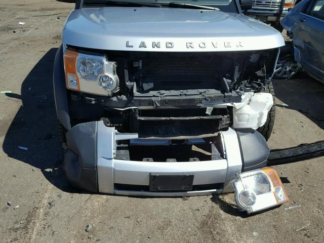 SALAE24446A394192 - 2006 LAND ROVER LR3 SILVER photo 9