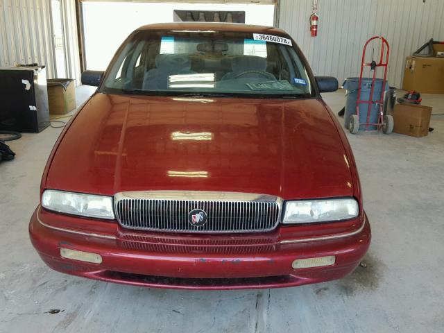 2G4WB52M8S1450368 - 1995 BUICK REGAL CUST RED photo 9