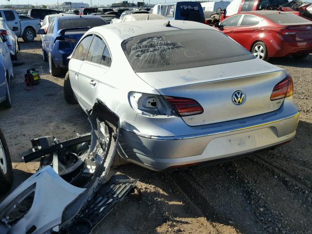 WVWBP7AN8GE511217 - 2016 VOLKSWAGEN CC BASE SILVER photo 3