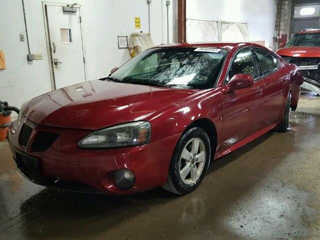 2G2WP552761201294 - 2006 PONTIAC GRAND PRIX MAROON photo 2