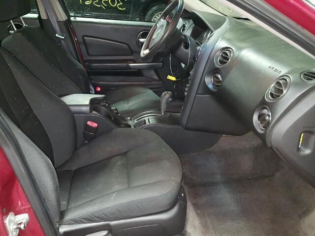 2G2WP552761201294 - 2006 PONTIAC GRAND PRIX MAROON photo 5