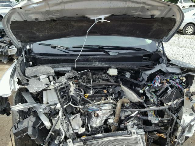 5N1AL0MN4EC530409 - 2014 INFINITI QX60 SILVER photo 7