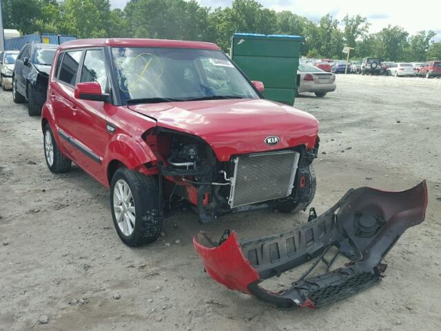 KNDJT2A52D7591432 - 2013 KIA SOUL RED photo 1