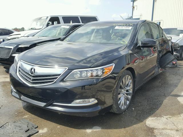 JH4KC1F98GC002016 - 2016 ACURA RLX ADVANC BLACK photo 2