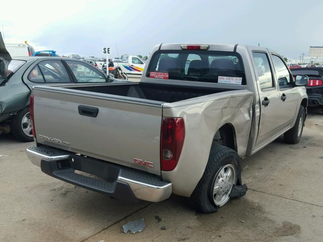 1GTCS339X88218933 - 2008 GMC CANYON SLE SILVER photo 4