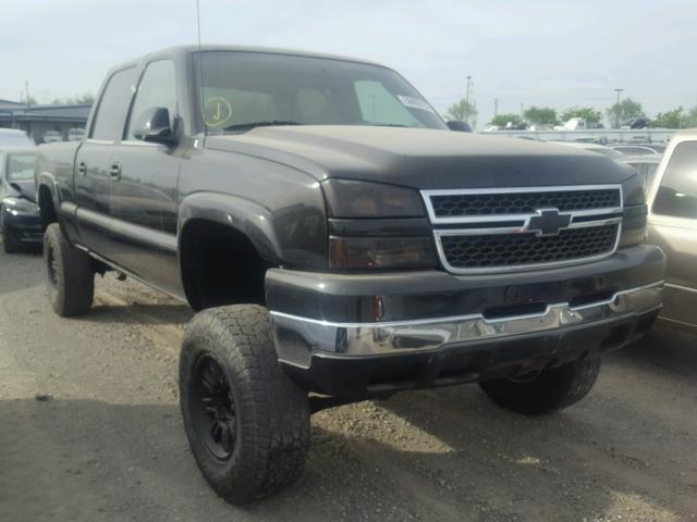 1GCHC23U16F267061 - 2006 CHEVROLET SILVERADO BLACK photo 1