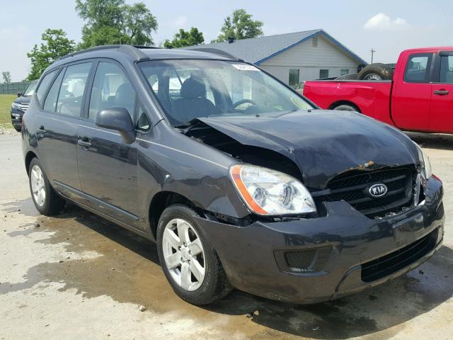 KNAFG525077088641 - 2007 KIA RONDO BASE BLACK photo 1