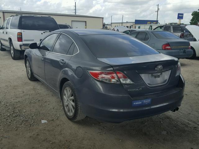 1YVHZ8CH5B5M26808 - 2011 MAZDA 6 I GRAY photo 3