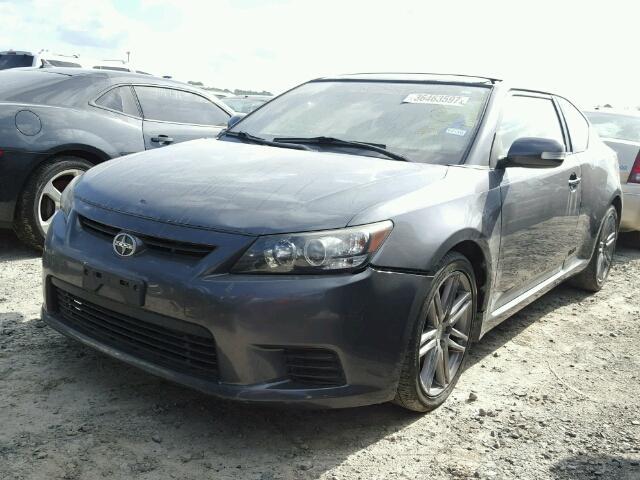 JTKJF5C78C3027824 - 2012 TOYOTA SCION TC 灰色 照片 2