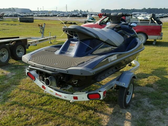 YAMA2717E414 - 2014 YAMAHA WAVERUNNER BLUE photo 4