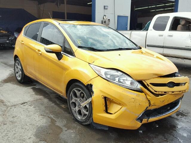 3FADP4FJ8DM108931 - 2013 FORD FIESTA TIT YELLOW photo 1