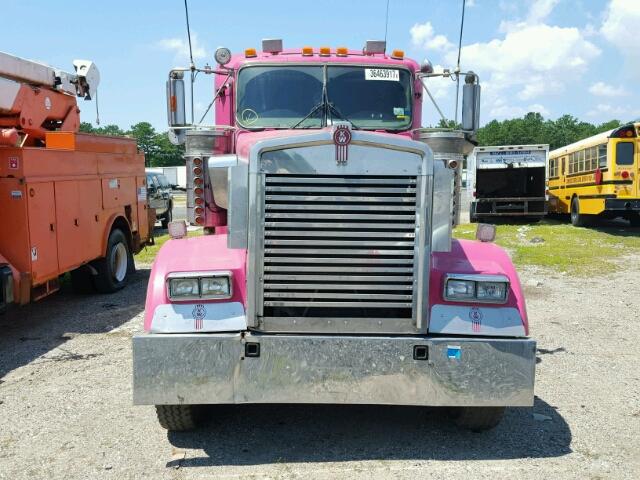 1XKWD40X07J172217 - 2007 KENWORTH CONSTRUCT PINK photo 9