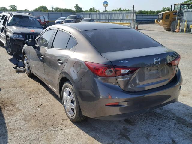 3MZBM1T7XGM284821 - 2016 MAZDA 3 SPORT GRAY photo 3