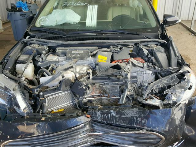 4T1BD1EB0FU036880 - 2015 TOYOTA AVALON HYB BLACK photo 7