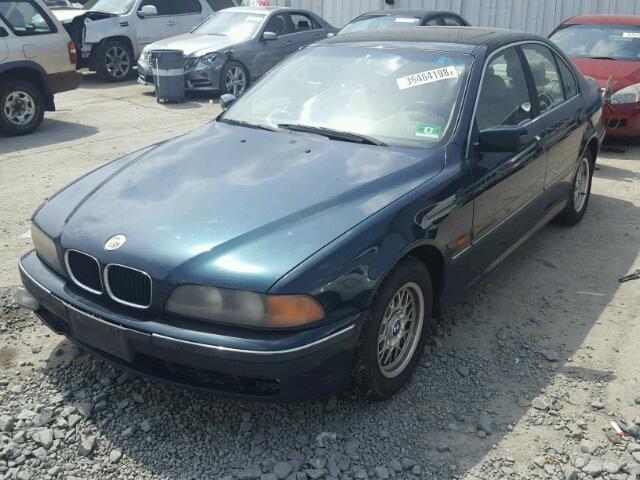 WBADD6328WGT95290 - 1998 BMW 528 I AUTO GREEN photo 2
