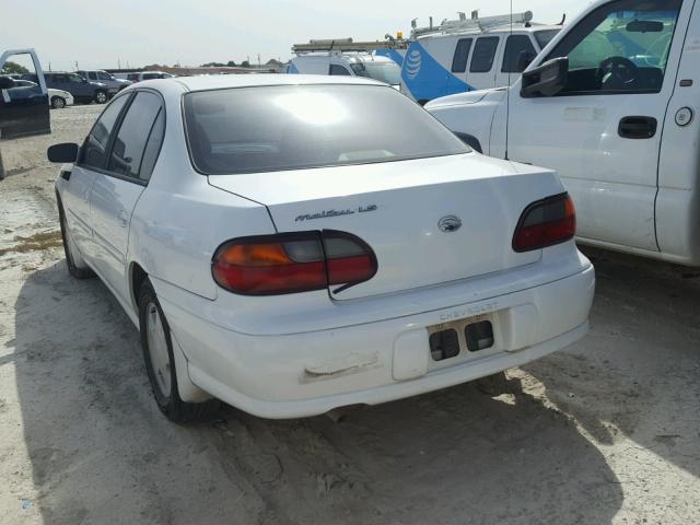 1G1NE52J8Y6195471 - 2000 CHEVROLET MALIBU LS 白色 照片 3