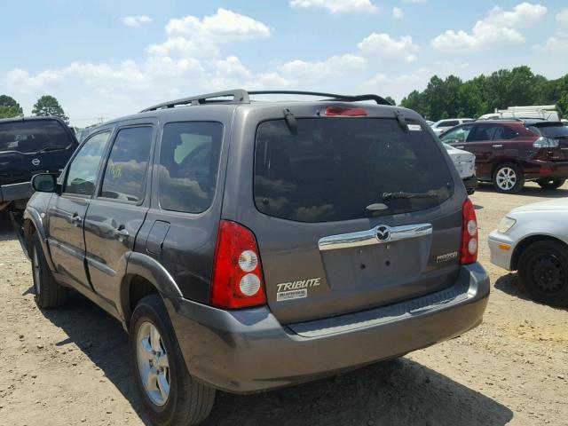 4F2YZ02ZX5KM59472 - 2005 MAZDA TRIBUTE I BLUE photo 3